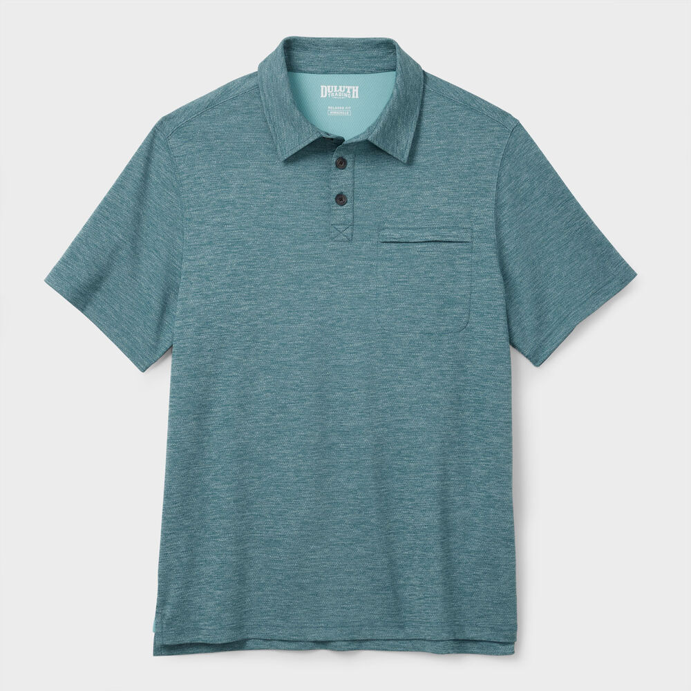 Men's Armachillo Cooling Relaxed Fit Polo Shirt Main Image