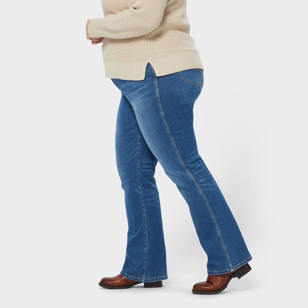 Women's Plus Asset Management Mid-Rise Bootcut Jeans Main Image