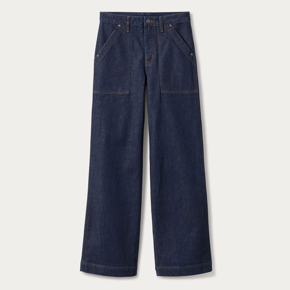 Women's Duluth Heritage Wide Leg Jeans Main Image