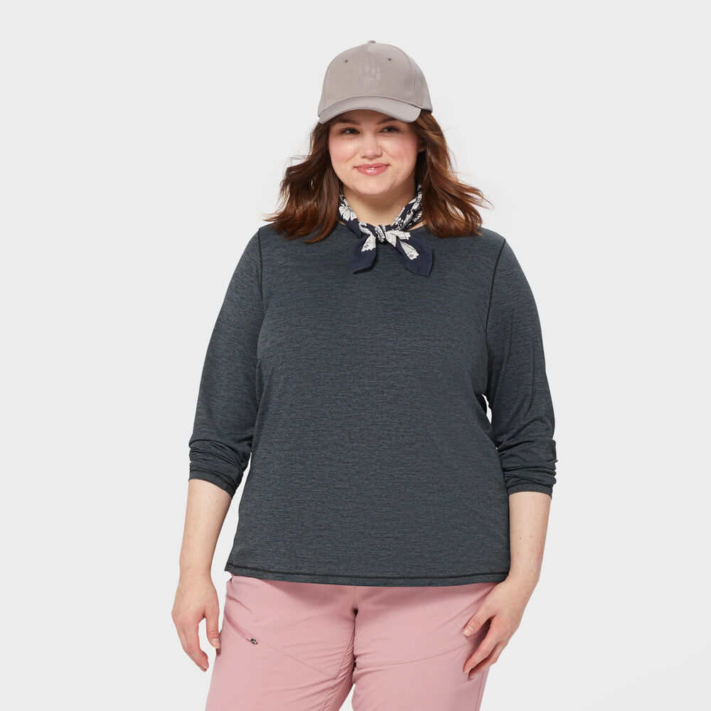 Women's AKHG Plus Tun-Dry Long Sleeve T-Shirt Main Image