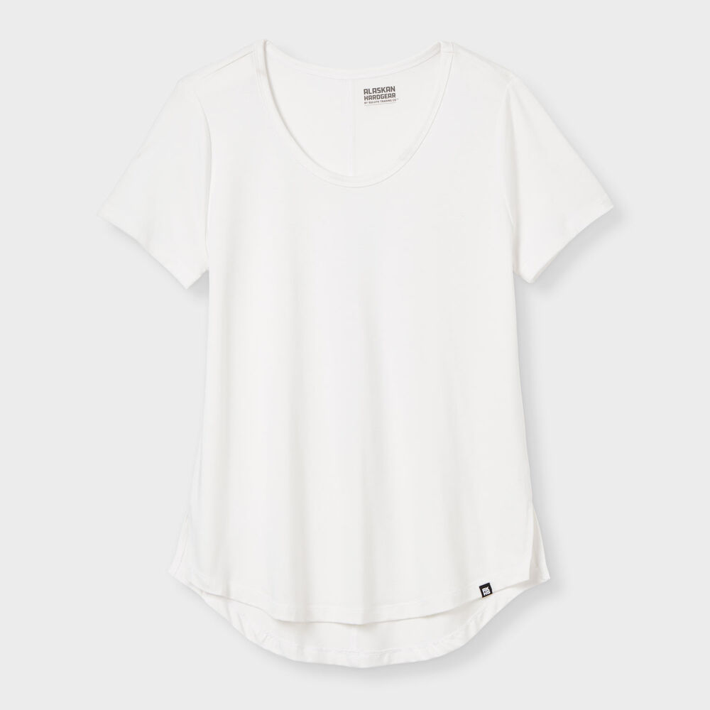 Women's AKHG Renew Bamboo Short Sleeve Tee Main Image