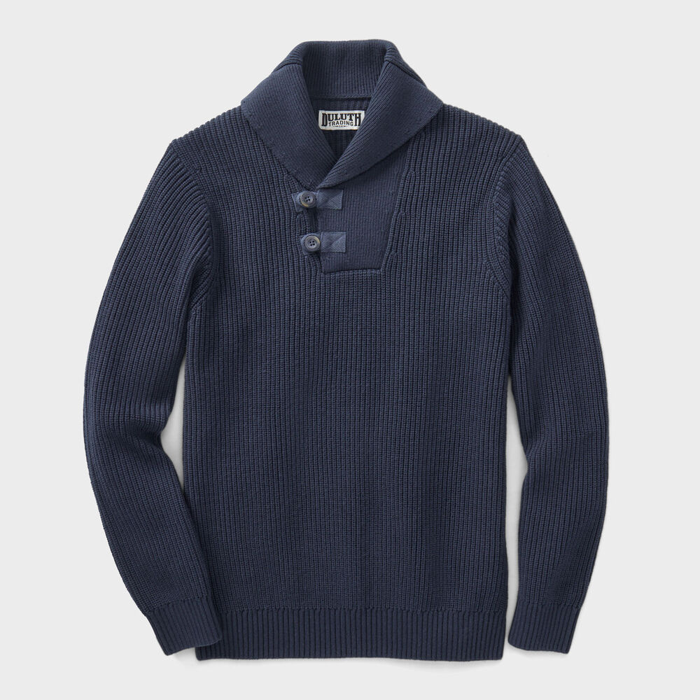 Men's Duluth Brigadier Shawl Collar Sweater Main Image