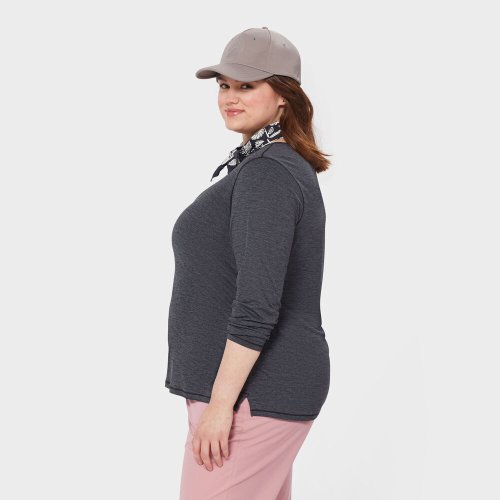 Women's AKHG Plus Tun-Dry Long Sleeve T-Shirt Main Image
