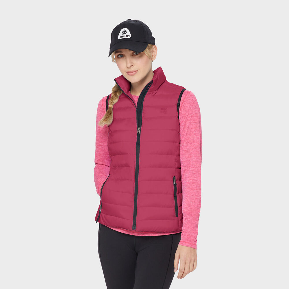 Women's AKHG Puffin Mock Vest Main Image