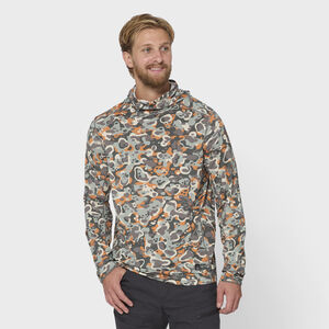 Men's AKHG Sunflare High-UPF Cooling Gaiter Hoodie