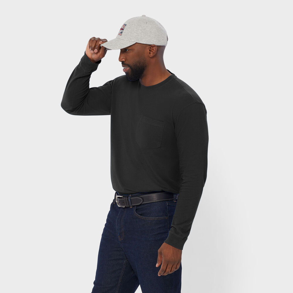Men's Longtail T Relaxed Fit Long Sleeve Pocket Crew Main Image