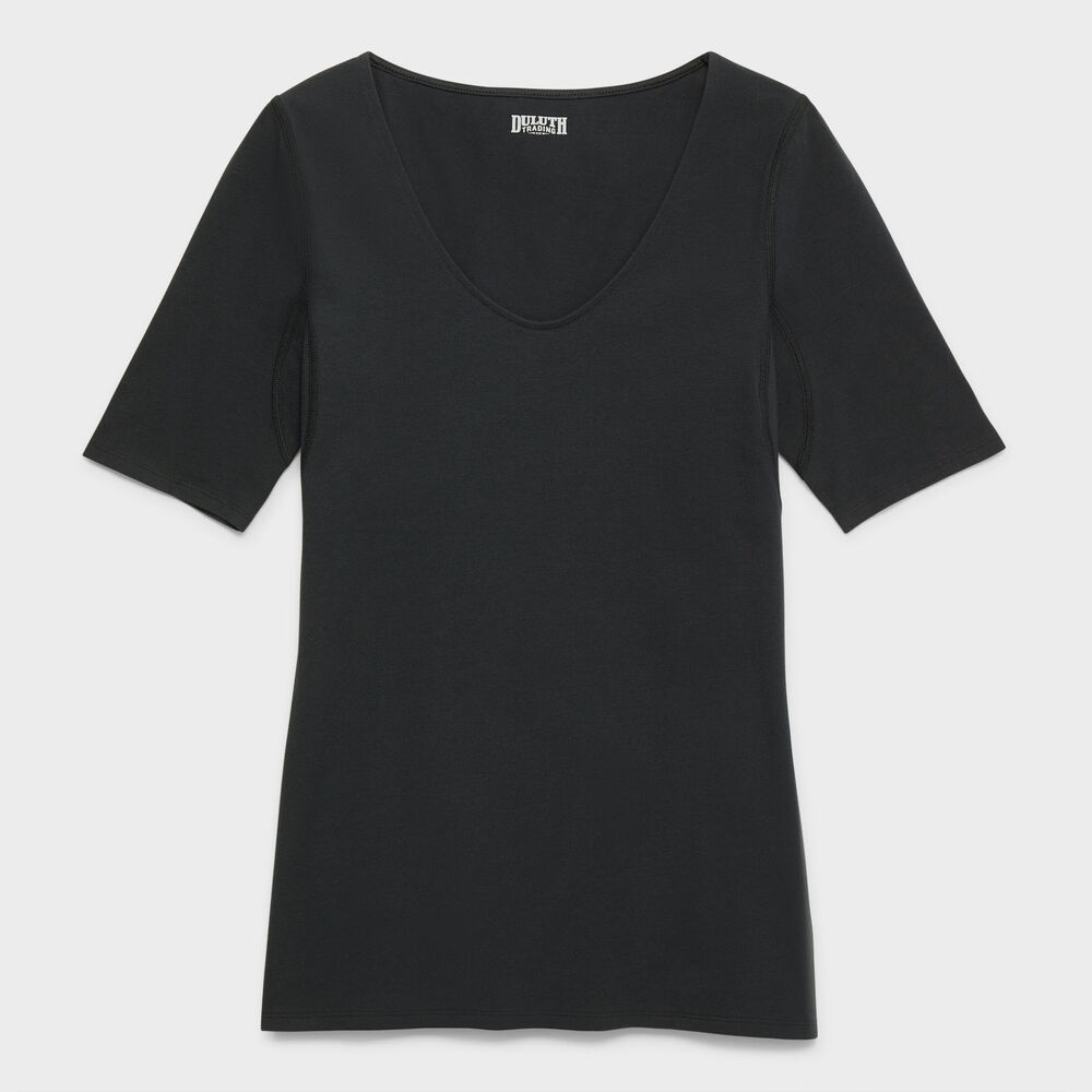 Women's No-Yank Sweater Protector Elbow Sleeve Tee BLK LRG Main Image