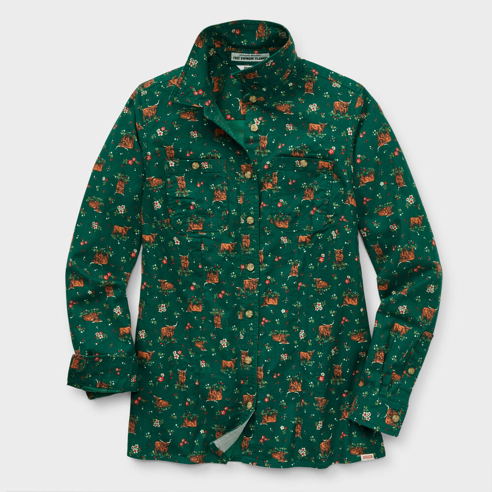Women's Free Swingin' Flannel Shirt Main Image