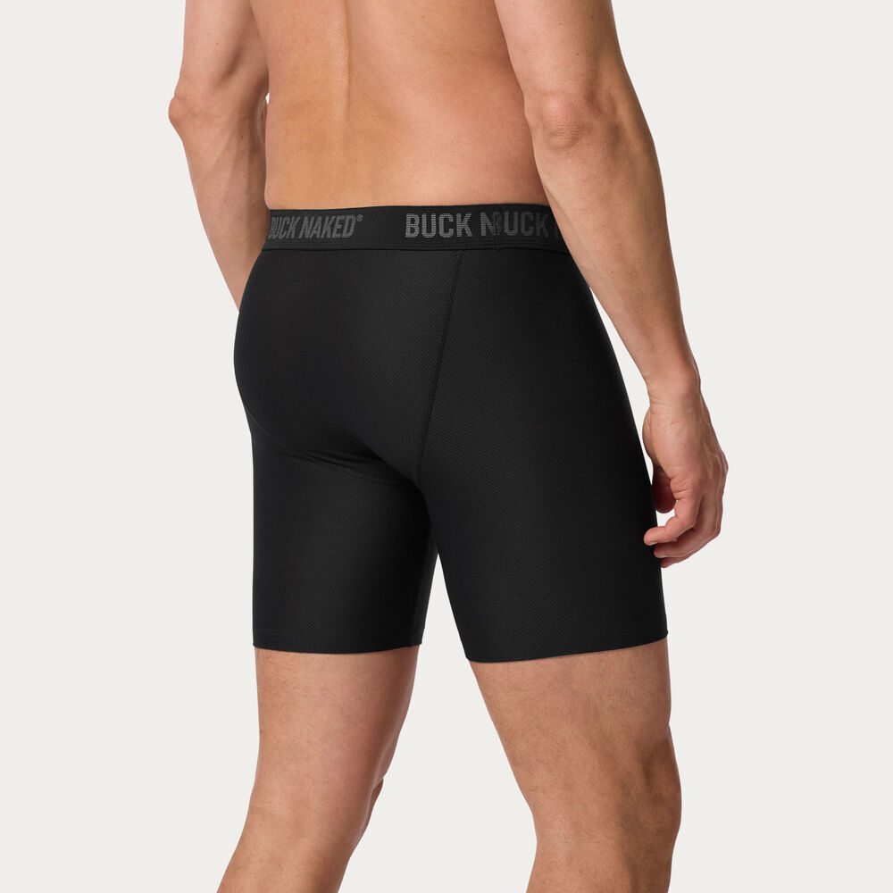 Men's Buck Naked Bullpen 3D Boxer Briefs Main Image