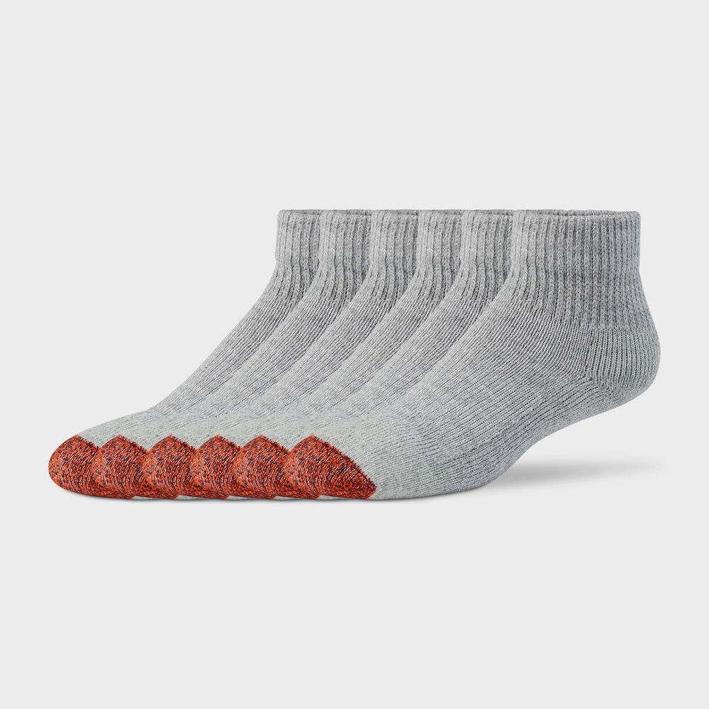 Men's Everyday 6-Pack Midweight Quarter Socks Main Image