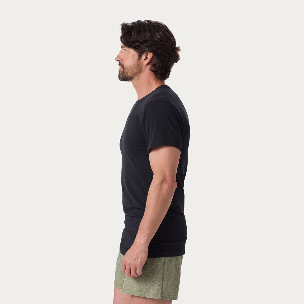 Men's Free Range Organic Cotton Crew Undershirt Main Image