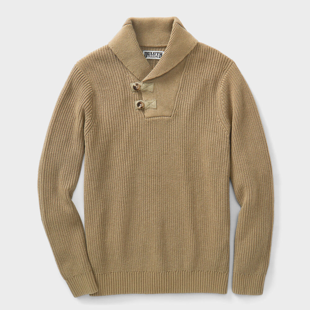 Men's Duluth Brigadier Shawl Collar Sweater Main Image