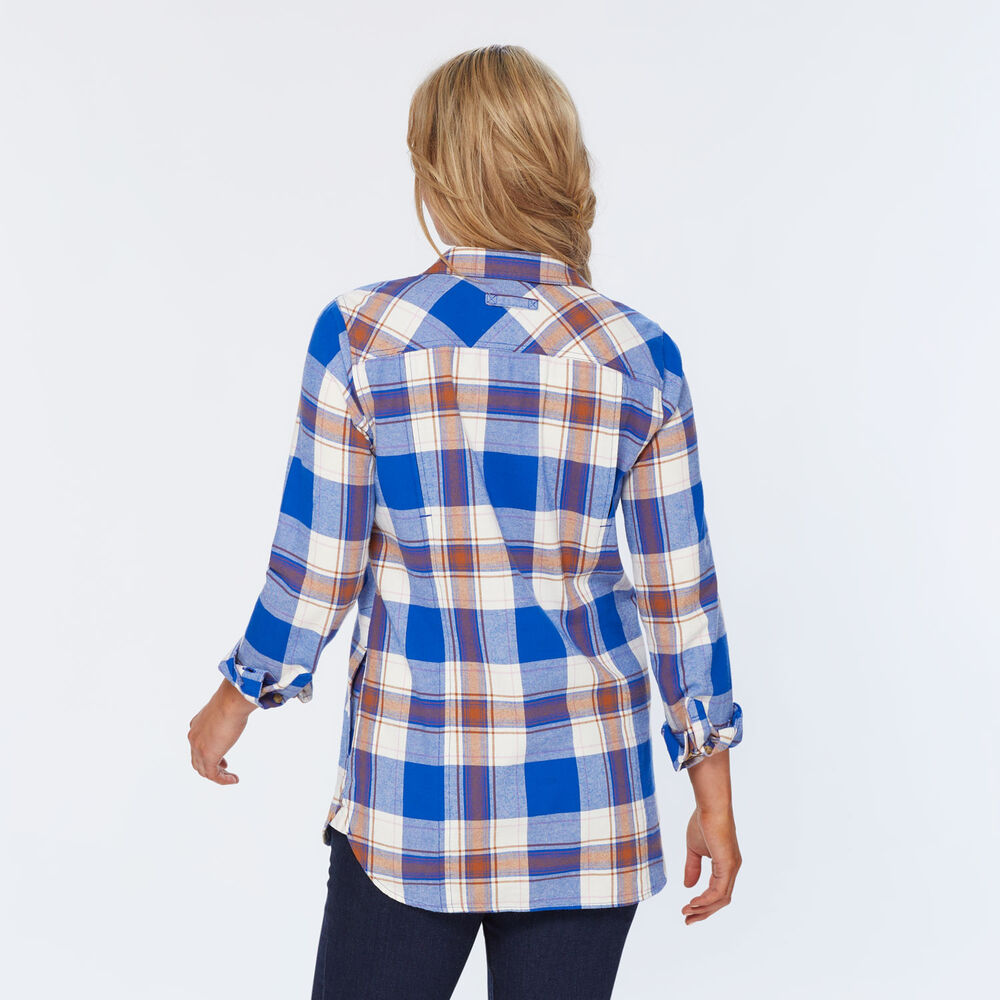 Women's Free Swingin' Flannel Tunic Main Image