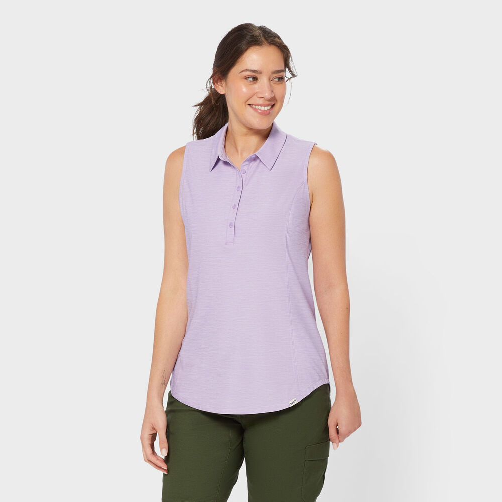 Women's Armachillo Polo Tank Main Image