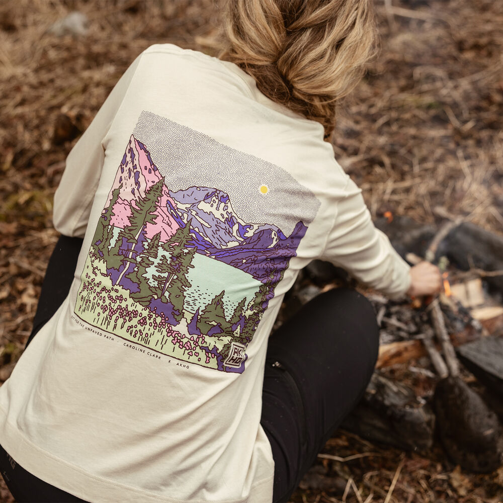 Women's AKHG Trailmarker Long Sleeve Crewneck Main Image