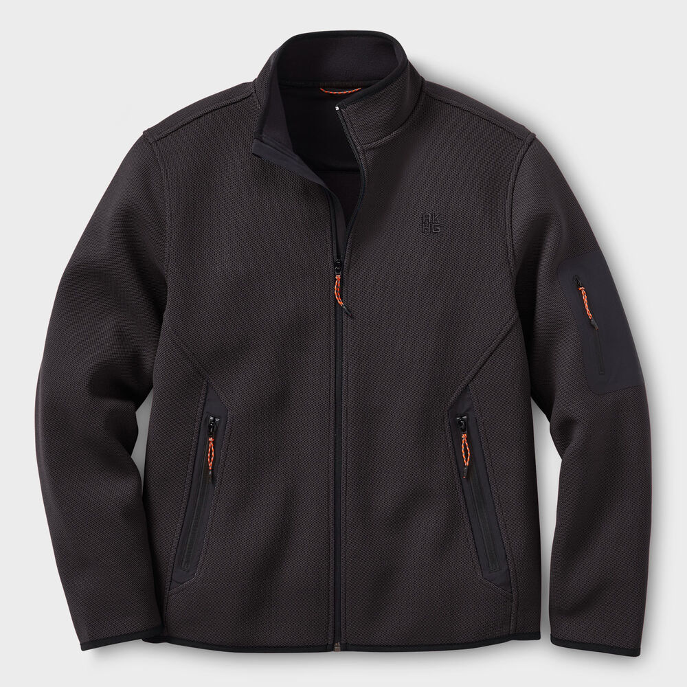 Men's AKHG Graveltec Standard Fit Full Zip Mock Main Image