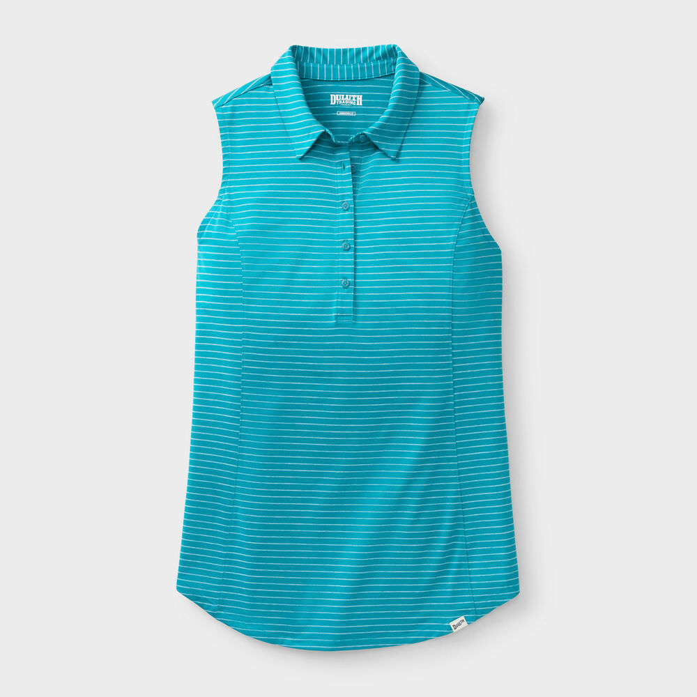Women's Armachillo Polo Tank Main Image