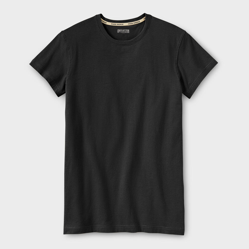 Men's Free Range Organic Cotton Crew Undershirt Main Image