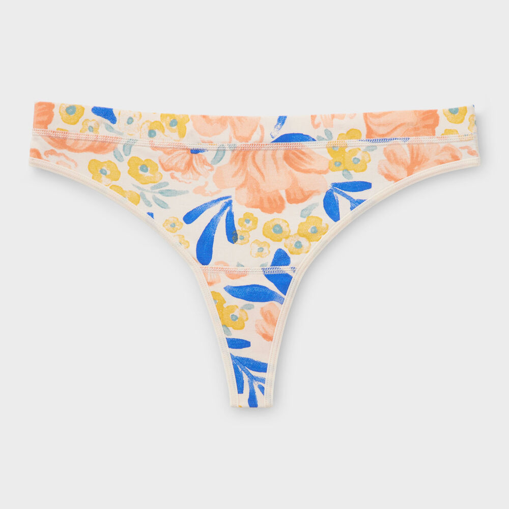 Women's Dang Soft Mid Rise Thong Main Image