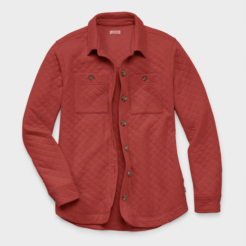 Women's Plus AirLoc Quilted Shirt Jac Main Image
