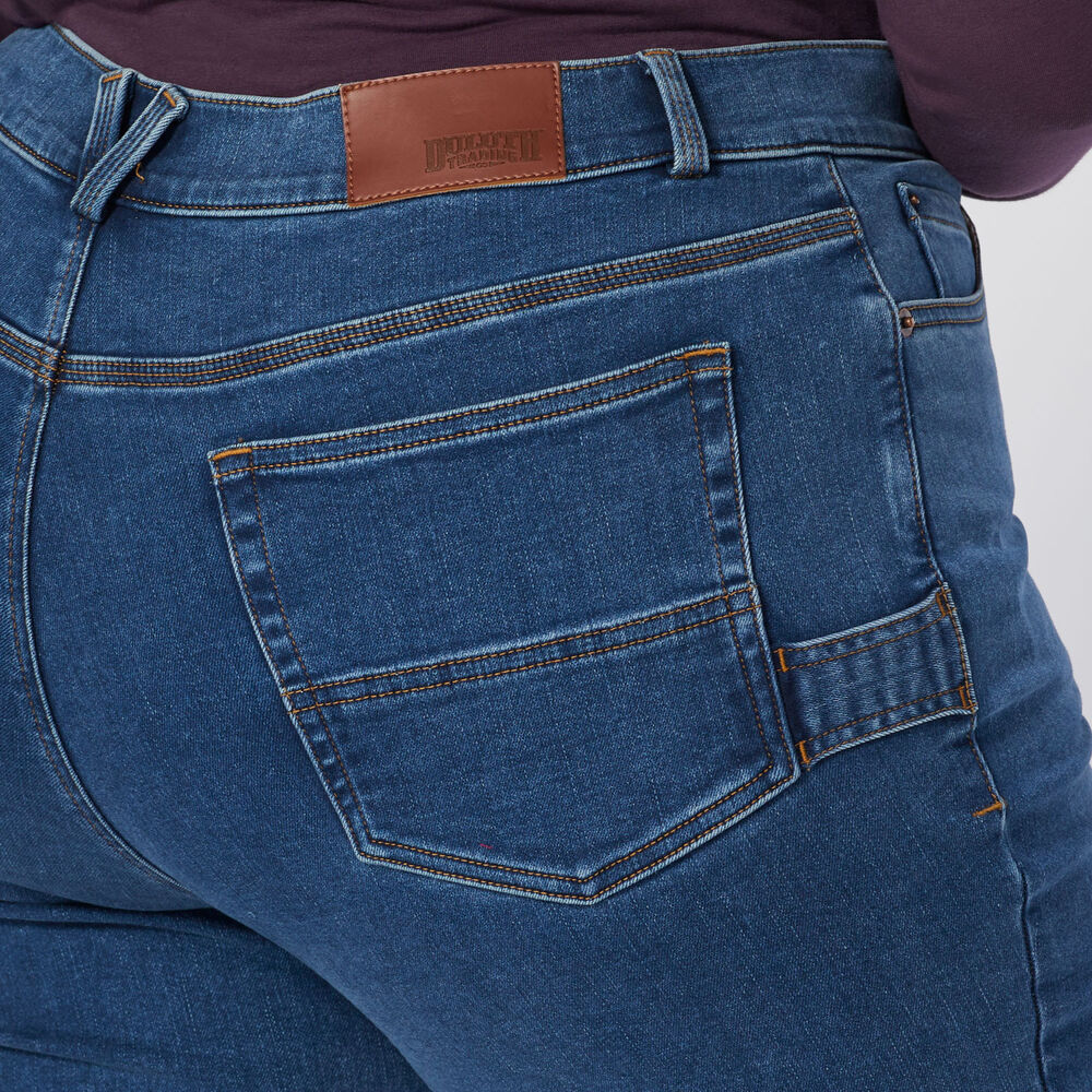 Women's Plus Double Flex Brushed Back Bootcut Jeans Main Image