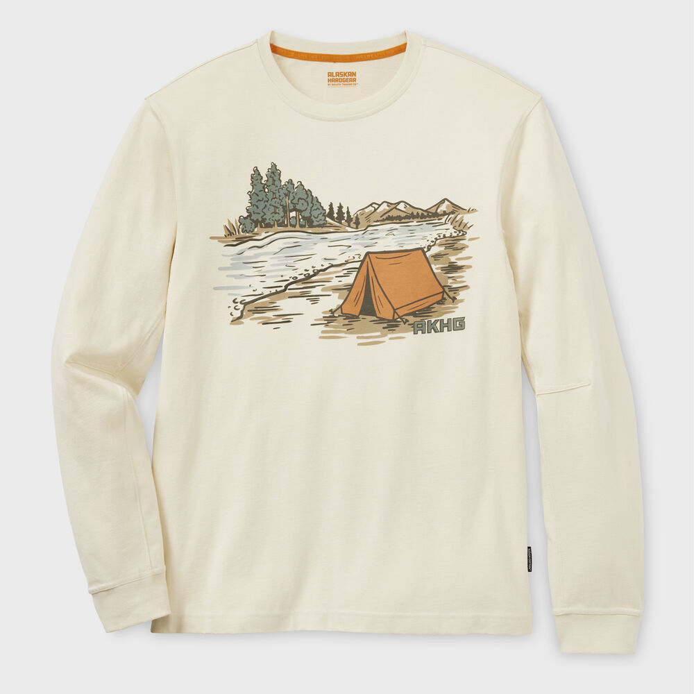 Men's AKHG Crosshaul Cotton Graphic Long Sleeve T Main Image