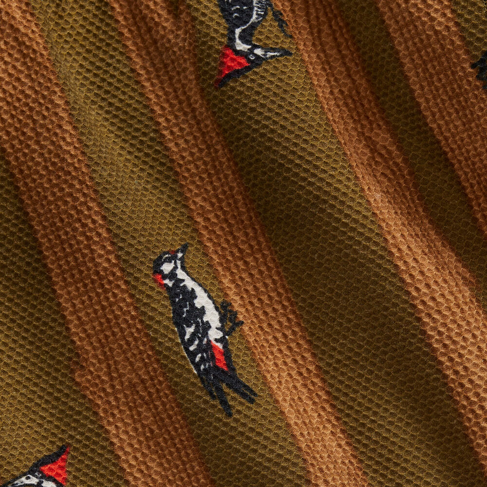 Men's Buck Naked Wood Pattern Boxer Briefs Main Image