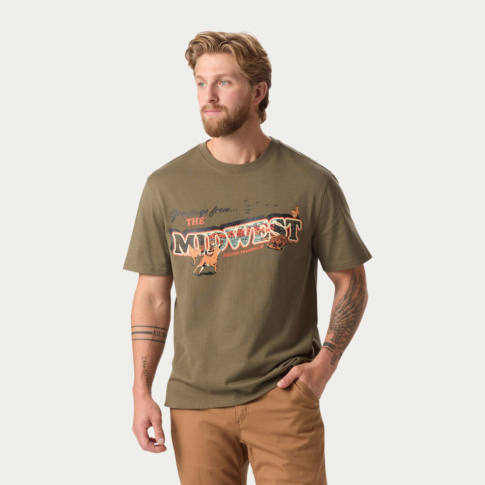 Men's Graphic Standard Fit T-Shirt Main Image