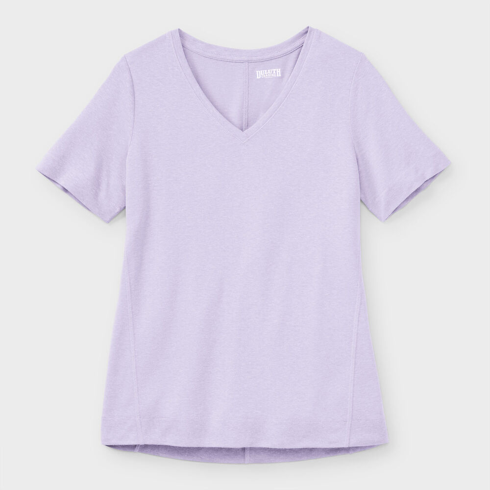 Women's Hemp Knit Short Sleeve Tee Main Image