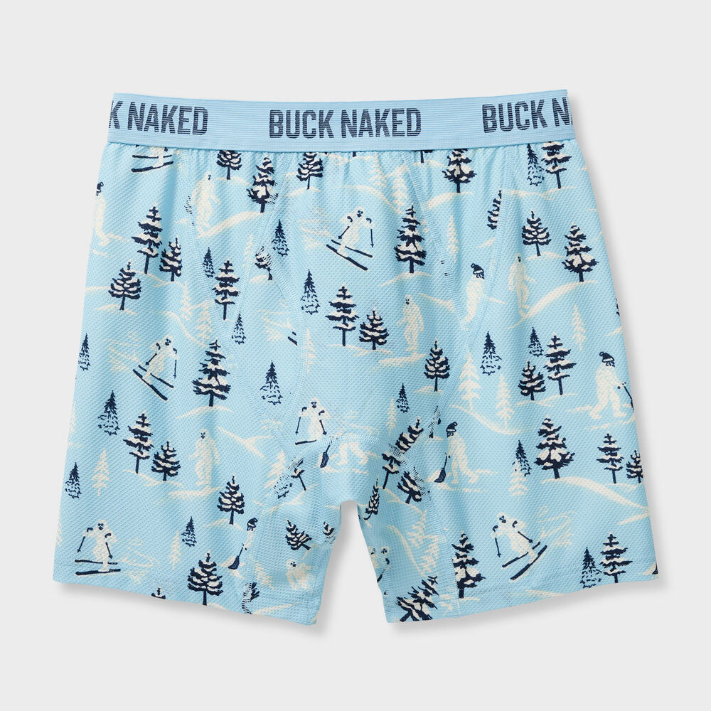Men's Buck Naked Pattern Boxer Briefs Main Image