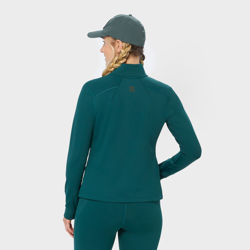 Women's AKHG Trail Tech Fleece Full Zip Mock Main Image