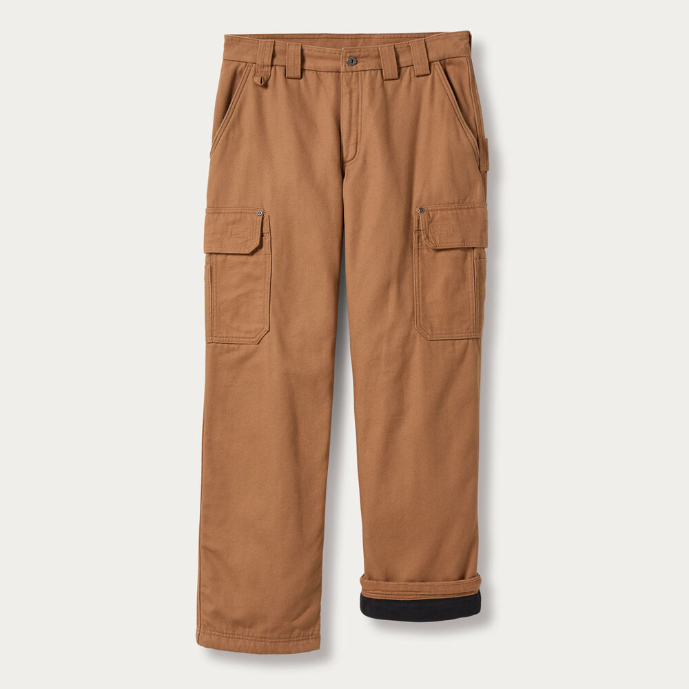 Men's Fire Hose Fleece-Lined Relaxed Fit Pants Main Image