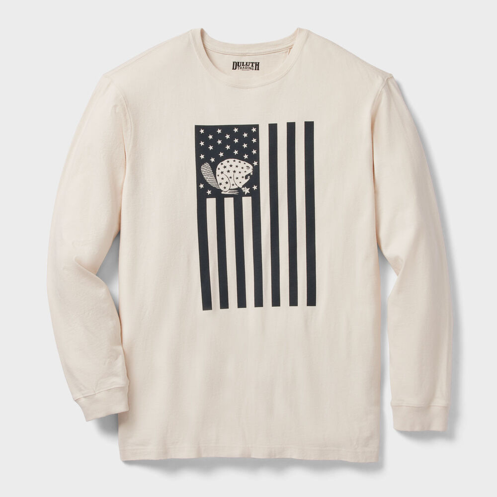 Men's Longtail T Relaxed Fit LS Logo T-Shirt Main Image