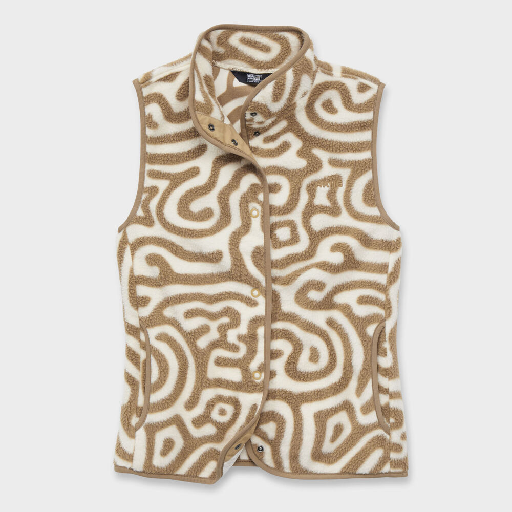 Women's AKHG Northern Light Fleece Vest Main Image