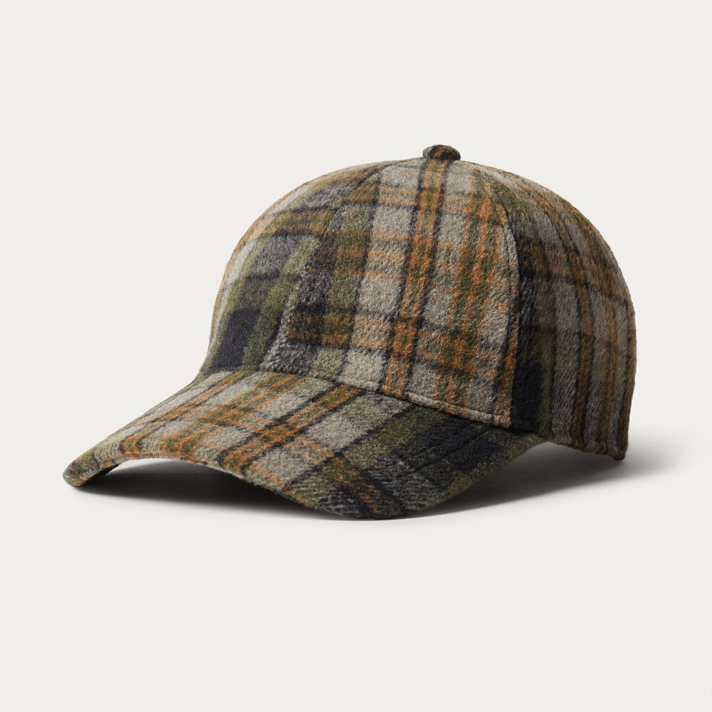 Women's Flannel Ball Cap Main Image