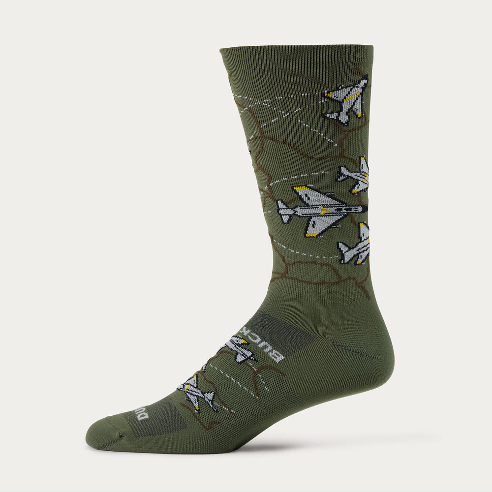 Men's Buck Naked Crew Socks Main Image