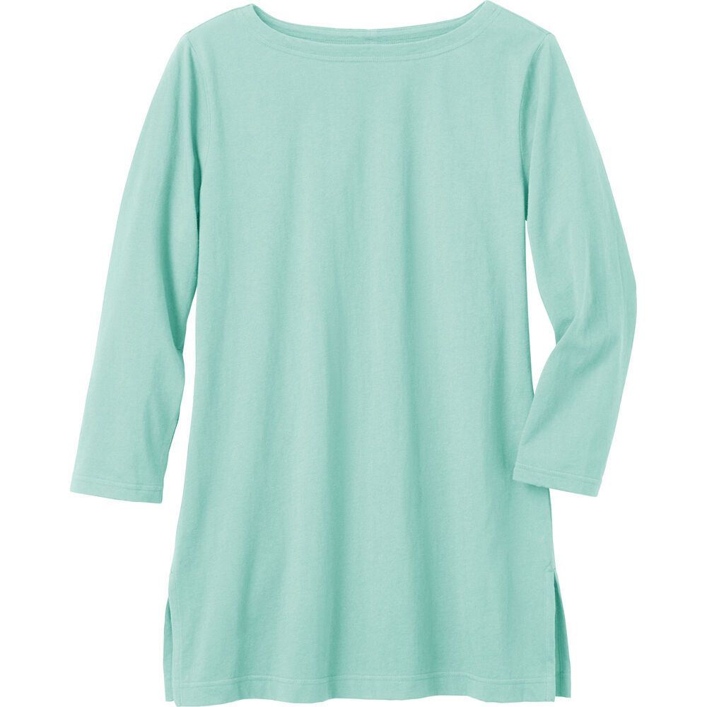 Women's Lightweight Longtail T 3/4 Sleeve Tunic Main Image