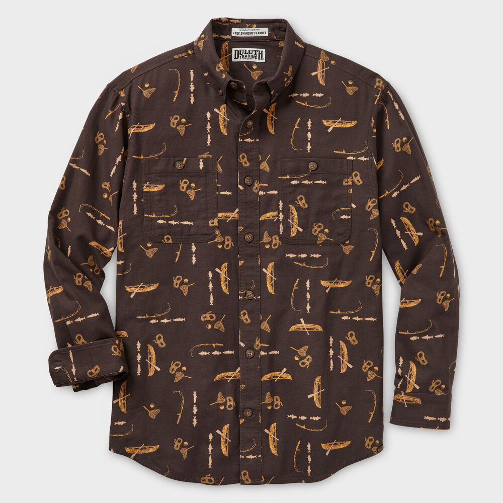 Men's Free Swingin' Flannel Standard Fit Shirt Main Image