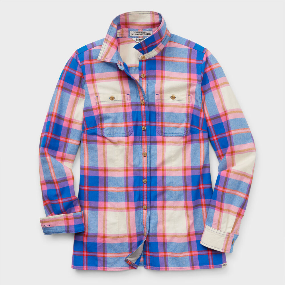Women's Free Swingin' Flannel Shirt Main Image
