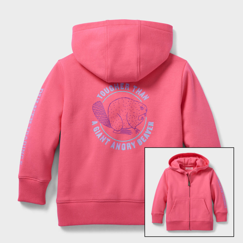 Kids' Fleece Logo Full Zip Hoodie Main Image
