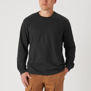 Men's Un-Longtail T Relaxed Fit Long Sleeve Pocket Crew