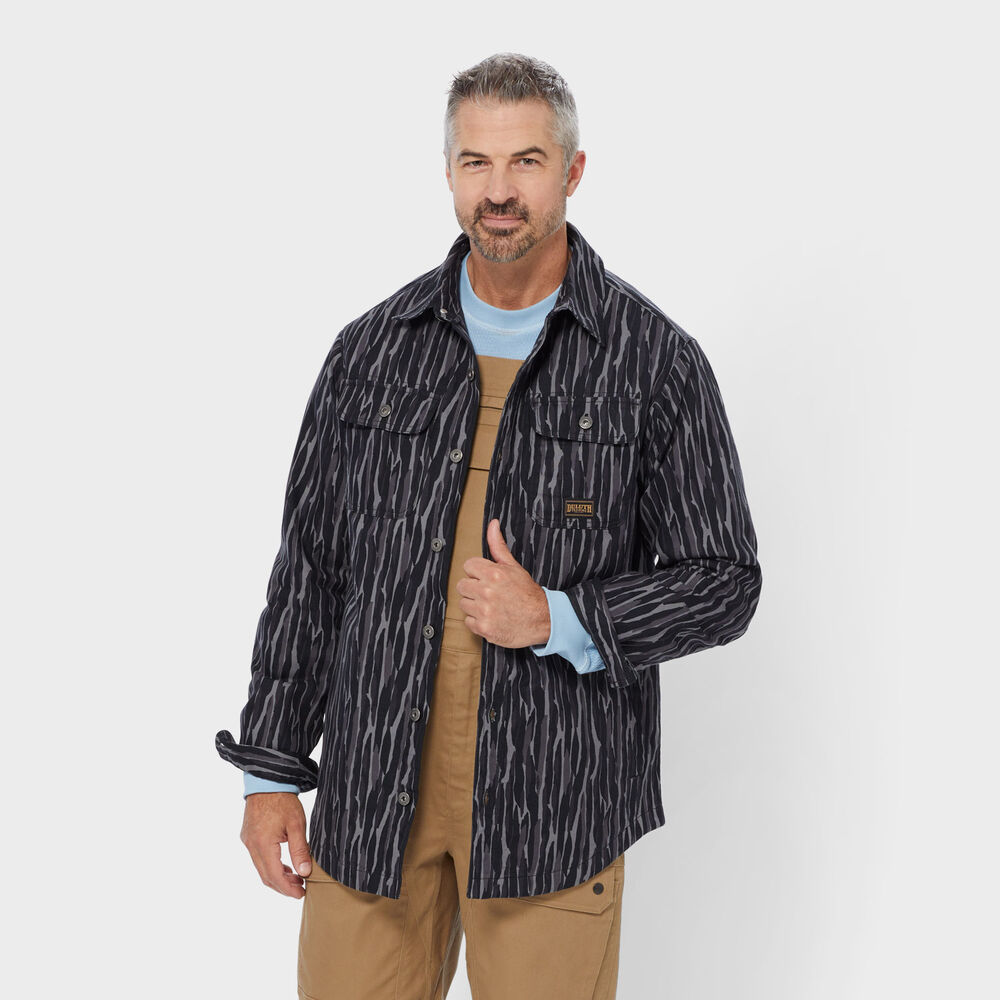 Men's Jersey-Lined Fire Hose Shirt Jac Main Image