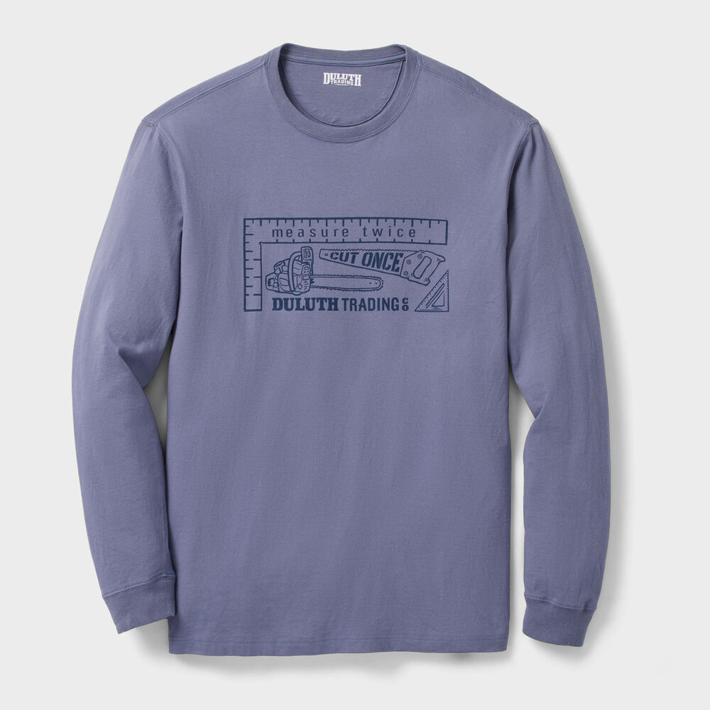 Men's Longtail T Relaxed Fit LS Logo T-Shirt Main Image