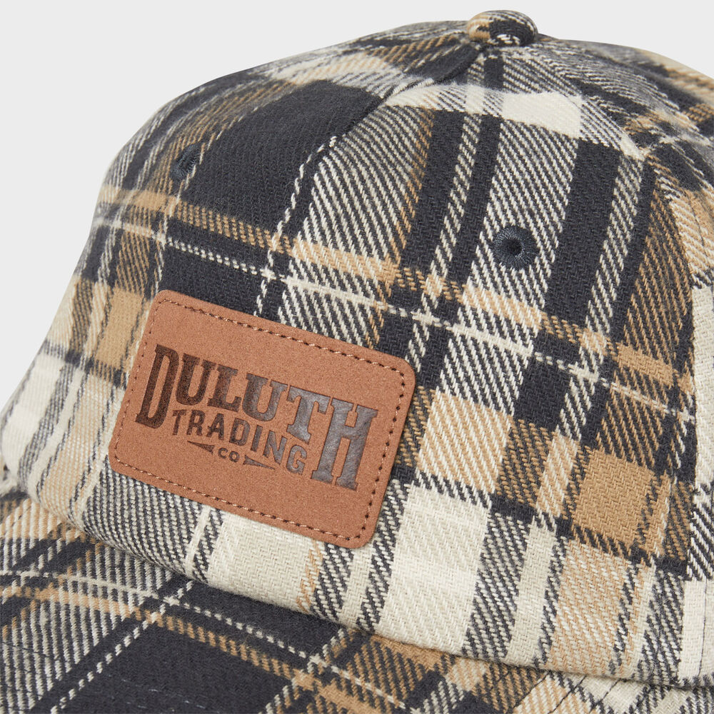 Burly Flannel Ball Cap Main Image