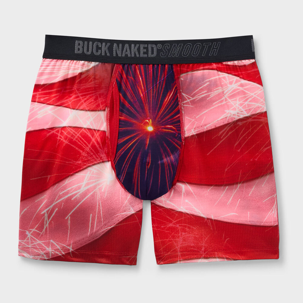 Men's Buck Naked Smooth Boxer Briefs Main Image
