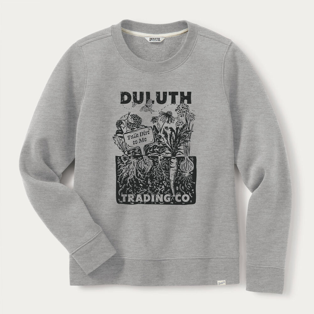 Women's Plus Duluth Heritage Crewneck Sweatshirt Main Image
