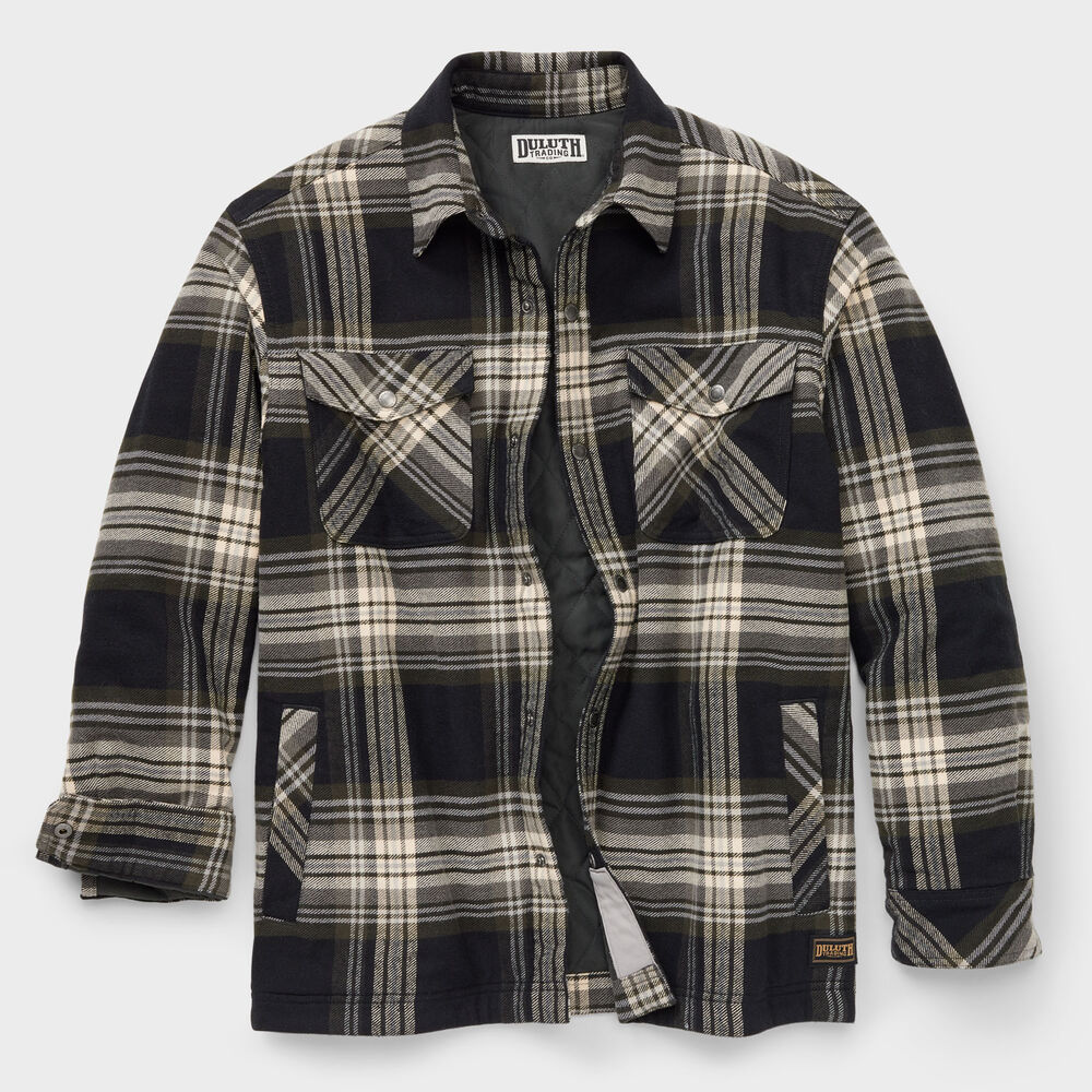 Men's Folklore Flannel Insulated Shirt Jac Main Image