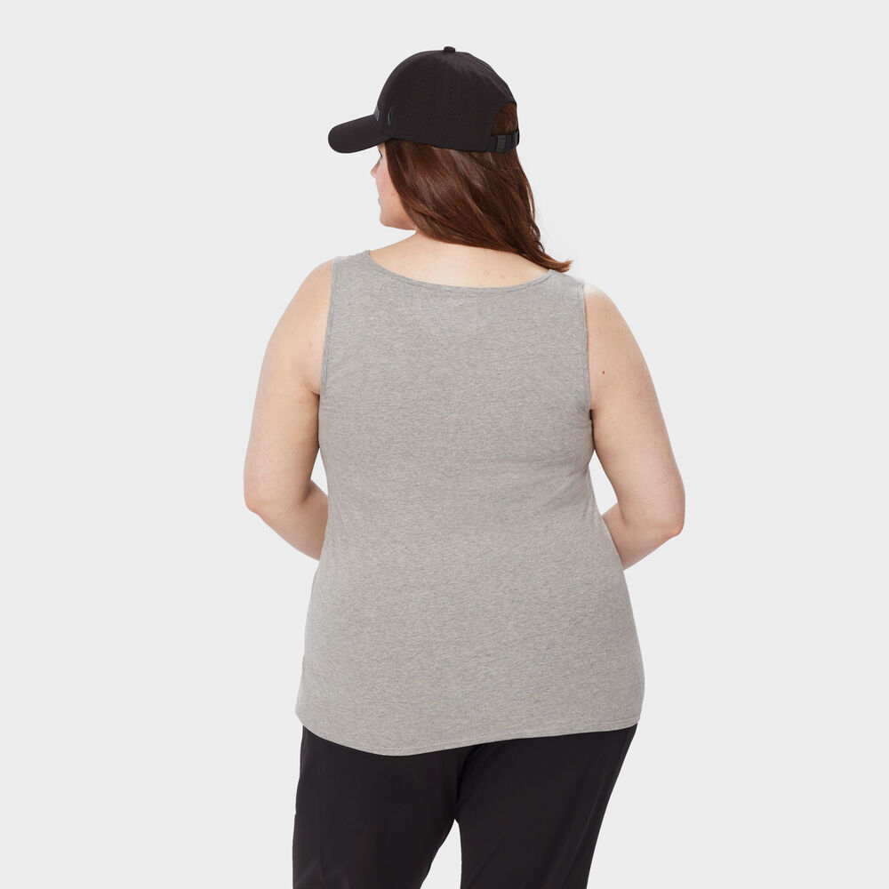 Women's Plus No-Yank Shelf Bra Tank Main Image