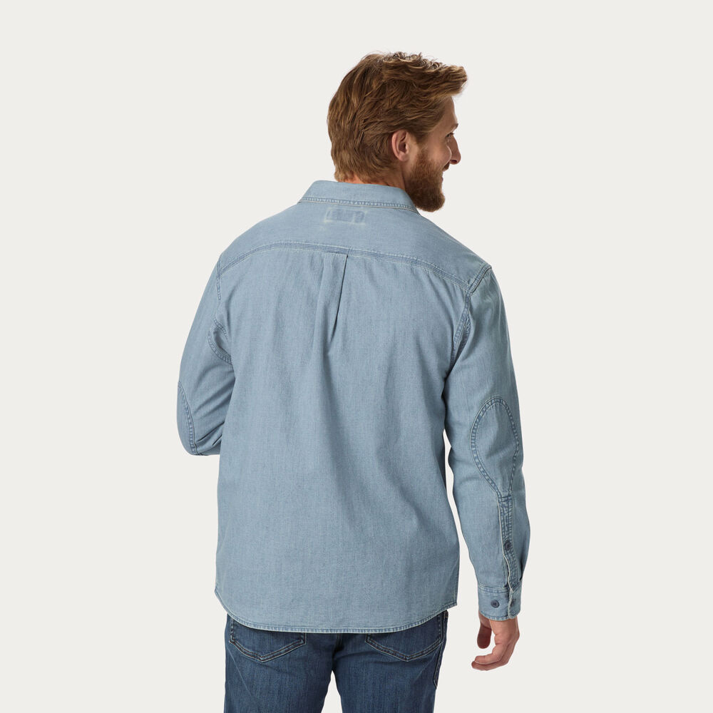 Men's Mid Weight Denim Relaxed Fit Shirt Main Image