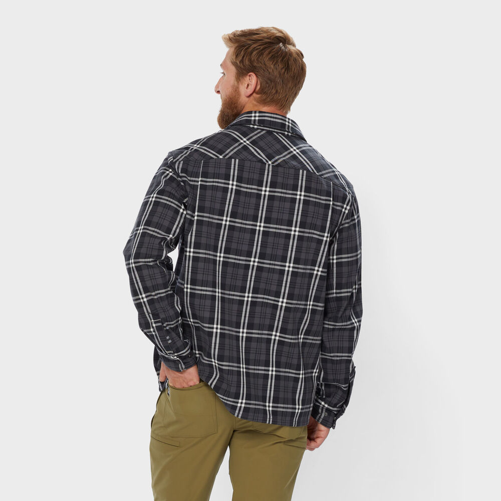 Men's AKHG Elk Flats Flannel Shirt Jac Main Image